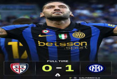 Hasil Liga seri A: Inter Menang Tipis 1-0 di Markas Cagliari.  I