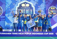Pusri Jadi Pemenang Tenis Meja Pupuk Indonesia Cup 2025
