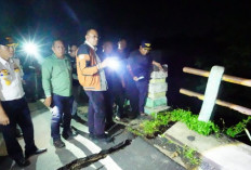 Walikota Prabumulih Tinjau Banjir dan Jembatan Muara Dua yang Roboh, Instruksikan Penanganan Darurat