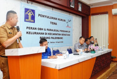 Sosialisasi Peran LBH dan Posbankum, Kemenkum Sumsel Sasar Paralegal di Kecamatan Sematang Borang