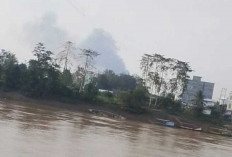 Sumur Bor Minyak di Keban 1 Sanga Desa Terbakar