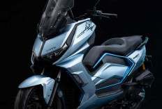 Warna Eclipse Blue Bikin Gagah! AVETA VANGUARD 250 Limited Edition Jadi Skutik Touring Impian. 