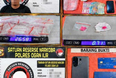 Dua Pengedar Narkoba di Indralaya Dibekuk Beruntun, Polisi Sita 65 Paket Sabu dan Ekstasi