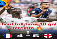 Piala Dunia 2026: Inggris Bungkam Prancis 6-4, The Three Lions Rebut Juara 3.