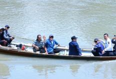 Prihatin Akses Siswa, Herman Deru Pastikan Jembatan Banuayu–Talang Sawah Dibangun 2025.