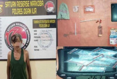 Miliki 8 Paket Sabu Seberat 2,63 Gram, Pria 60 Tahun di Pemulutan Ditangkap Polisi
