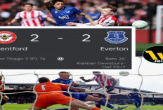 Hasil Brentford VS Everton: Drama 90+1! Everton Paksa Imbang Brentford 2-2.
