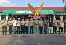 Kapolres Lubuklinggau Sambangi Kodim 0406, Perkuat Sinergi TNI-Polri Jaga Stabilitas Keamanan Daerah
