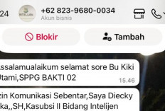 Waspada! Chat Catut Nama Pegawai Kejari Lubuklinggau Beredar, Masyarakat Diminta Jangan Mudah Percaya