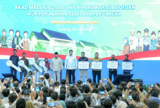 Presiden Prabowo Pimpin Akad Massal 62 Ribu Debitur KPR FLPP, BRI Perkuat Peran sebagai Penggerak Ekonomi 