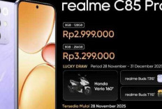 Realme C85 Resmi Dijual Mulai Rp2.999.000: Bawa Baterai 7000mAh Titan Battery dan Fitur Tahan Air IP69 Pro