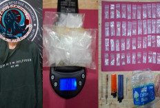 Kabur Saat Dipatroli, Bandar Sabu 47 Paket di OKU Timur Dibekuk Polisi