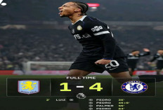 Hasil Aston Villa vs Chelsea 1-4: Joao Pedro Hattrick.