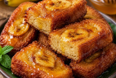 Roti Pisang Keju Madu, Camilan Rumahan yang Lembut, Gurih dan Manis, Cocok untuk Sarapan atau Teman Minum Kopi