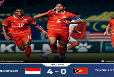 Hasil Piala AFF U-17 2026: Timnas Indonesia U-17 Hajar Timor Leste 4-0. 