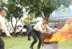 Peringati Bulan K3 Nasional 2026, PLN UP2D S2JB Laksanakan Simulasi Tanggap Darurat Kebakaran