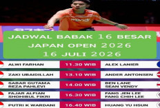 Jadwal Wakil Indonesia di 16 Besar Japan Open 2026.