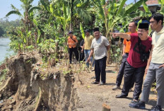 Tinjau Lokasi Longsor Desa Ulak Bandung, Siapkan Excavator