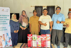 Medco E&P Salurkan 2.800 Kotak Masker dan Bantuan Susu untuk Warga Terdampak Karhutla di Muba