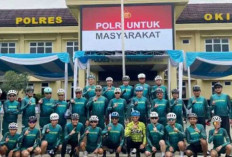 Puluhan km Ditempuh Gobar Musi untuk Menuju Polres OKI 