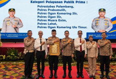 Polres Prabumulih Raih Penghargaan Pelayanan Publik Prima 2025, Bukti Komitmen Tingkatkan Layanan kepada Masya