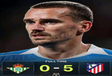 Hasil Real Betis vs Atletico Madrid 0-5: Atletico Madrid Lolos Semifinal.