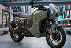 Honda E-VO 2026 Bikin Geger Motor Listrik, Cafe Racer Futuristik dengan Jarak Tempuh 170 Km.