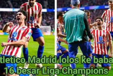 Hasil Liga Champions: Atletico Madrid Mengamuk 4-1,  Pastikan Tiket 16 Besar