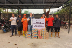 Pusri Turun Langsung Hadapi Karhutla Sumsel, Kirim Dukungan Logistik untuk Tim Pemadam