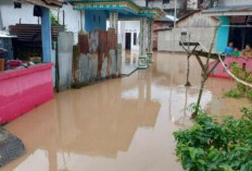Sejumlah Titik di Lubuklinggau Mendadak Banjir, Puluhan Rumah Warga Terendam
