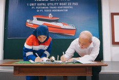 Pertamina Trans Kontinental Bersama Galangan Nasional Resmi Mulai Pembangunan Utility Boat 22 Pax