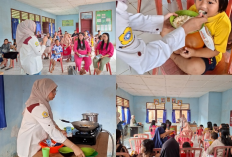 Mahasiswa PBL FKM Unsri Gelar Edukasi MP-ASI Sehat Untuk Pemberdayaan Masyarakat 