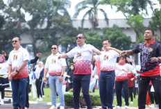 Wagub Sumsel Cik Ujang: HUT ke-80 Sumsel Jadi Momentum Mengenang Perjuangan dan Mendorong Hidup Sehat