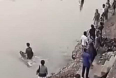 Diduga Kelelahan, Pelajar Tenggelam di Sungai Lematang