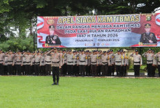 Perkuat Sinergi Lintas Sektoral Jaga Kondusivitas Kota, Polres Prabumulih Gelar Apel Siaga Kamtibmas Ramadhan