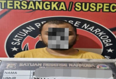 Satu Tersangka Beserta Barang Bukti Sabu Diamankan
