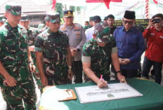 Pangdam : Jembatan Gantung Garuda Penggerak Ekonomi Warga Desa Pusar