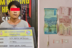 Pengecer Sabu Masuk Desa di PALI Dibekuk, Disita Barang Bukti Sabu 0,59 Gram