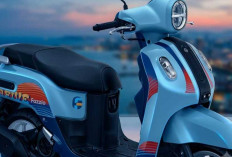 Yamaha Fazzio Sunset Blue: Skutik Neo-Retro Bergaya Retro Summer Siap Curi Perhatian Anak Skena. 