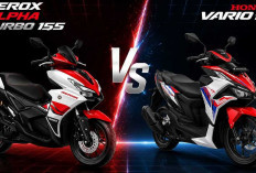 Honda Vario Evo 160 vs Aerox Alpha Turbo 155, Duel Warna Bikin Netizen Gagal Move On! 