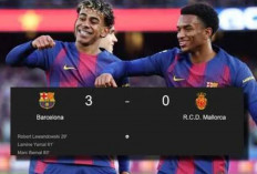Hasil Barcelona vs Mallorca 3-0: Menang Telak atas Mallorca, Blaugrana Makin Kokoh di Puncak. 