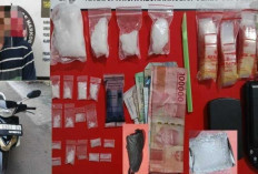 Pengedar Sabu 106,99 Gram Diringkus di Tanjung Sejaro Ogan Ilir