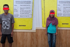 Sabu 96,10 Gram Gagal Edar di Palembang, 2 Pengecer Diamankan 