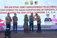 Teddy Hadiri Malam Kenal Pamit Direskrimsus Polda Sumsel