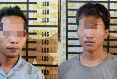 Tim Maung Polsek Muara Kuang Ringkus Dua Pelaku Pencurian Rumah di Desa Munggu
