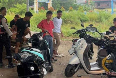 Aksi Balap Liar Remaja di Bobosan Ogan Ilir Dibubarkan Polisi