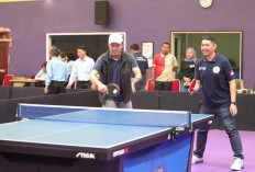 Kadispora Amri Beri Challange Ke PTMSI Kota Palembang