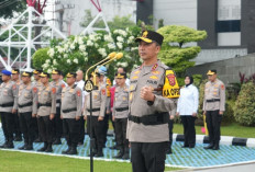 Kapolda Sumsel Pimpin Apel Perdana dan Halal Bihalal, Tegaskan Siaga hingga Akhir Operasi Ketupat