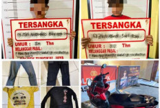 Lacak HP Lewat Email, Polisi Ringkus Dua Pelaku Curat di Tungkal Jaya, Barang Bukti Ditemukan di Atap Pondok