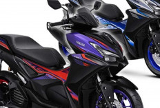 Yamaha Aerox Alpha 2026 Resmi Rilis, Warna Ungu Cybercity ABS Bikin Skutik Lain Minder!